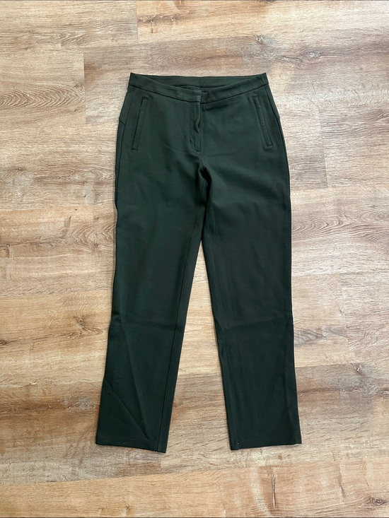 lululemon athletica Pants - lululemon athletica Women's Dark Green Straight-Leg Dress Pants